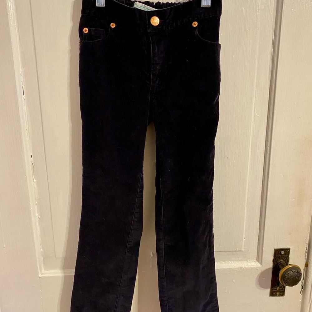 Navy Blue Corduroy Pants- size 6